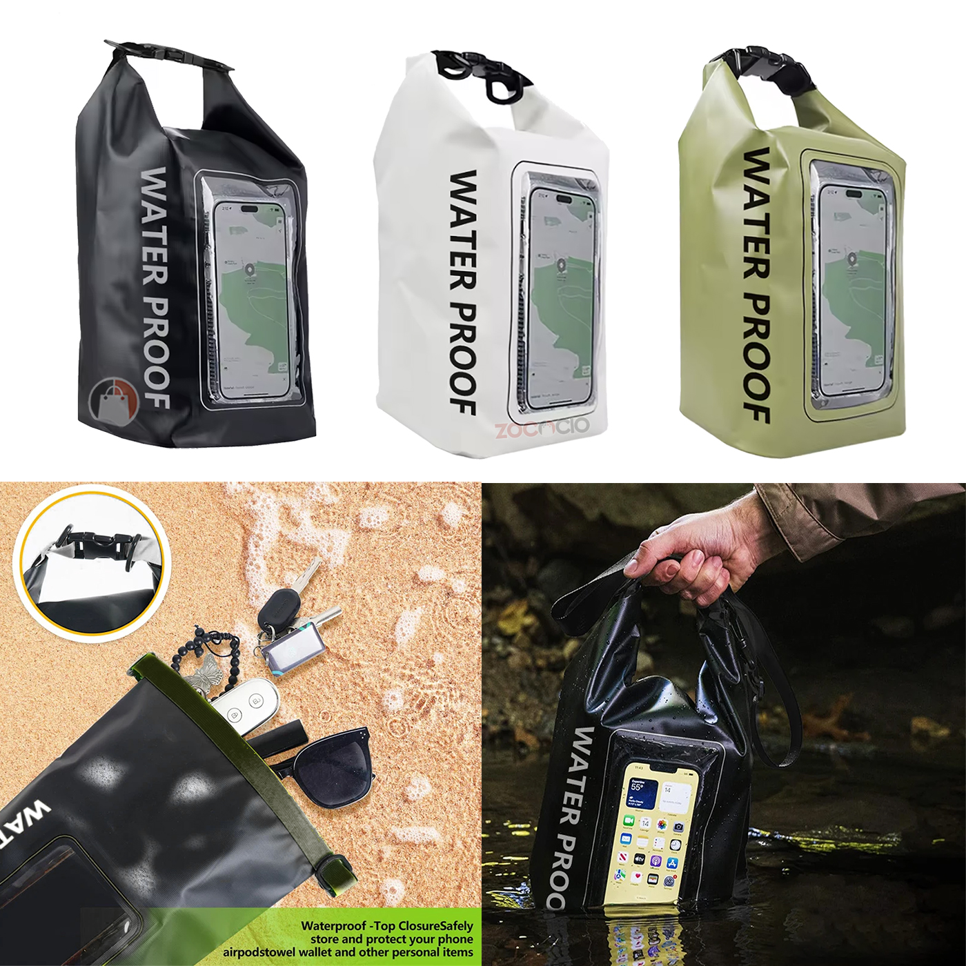 Bolsa Seca Impermeable Bolsillo Especial